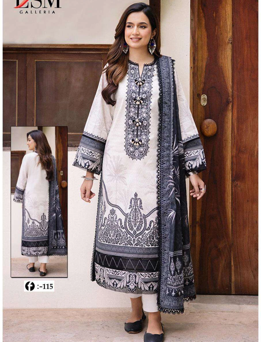 Lsm Galleria Firdous Queen Lawn Vol 11 Lawn Cotton Wholesale Pakistani Salwar Suit Catalog